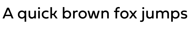 Preview of Fieldwork Hum Regular font