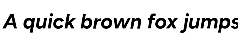 Preview of Figtree Bold Italic font