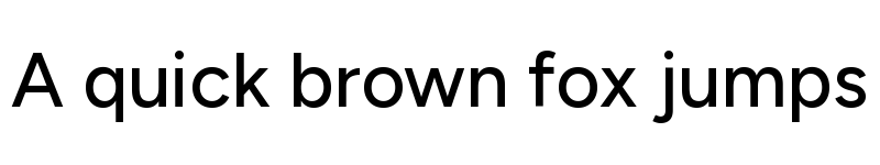 Preview of Figtree Medium font