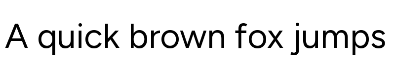 Preview of Figtree Regular font