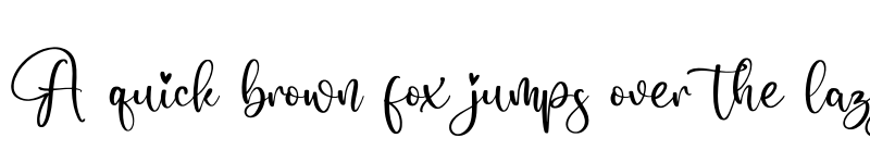 Preview of Fikashu Regular font