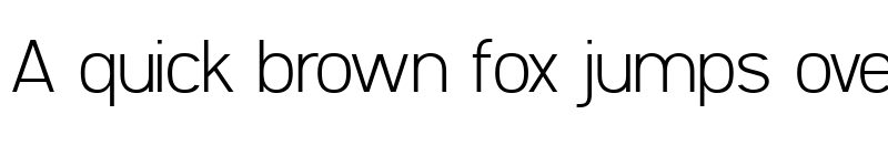 Preview of Filetto ExtraLight font