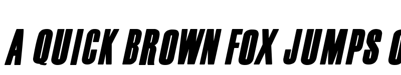 Preview of Film Noir Italic font