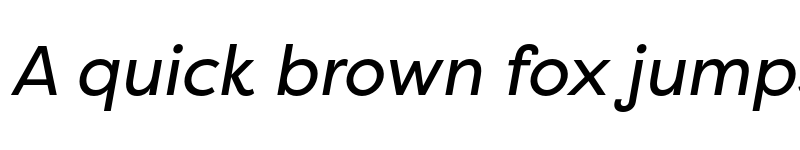 Preview of Filson Pro Regular Italic font