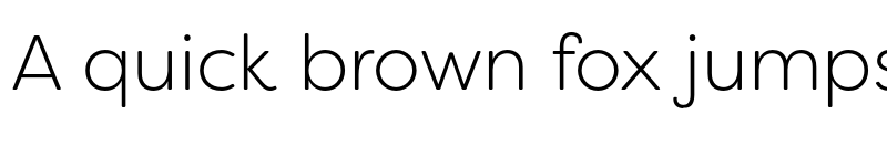 Preview of Filson Soft Light font