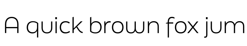 Preview of FinalSix Light font