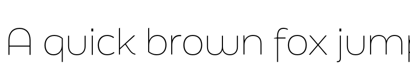 Preview of FinalSix Thin font