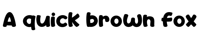 Preview of Find Cartoon Regular font