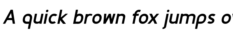 Preview of Fineness Pro Black Italic font