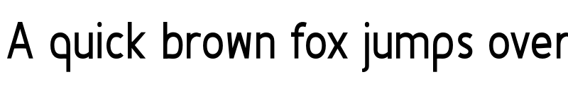 Preview of Fineness Pro Bold Condensed font