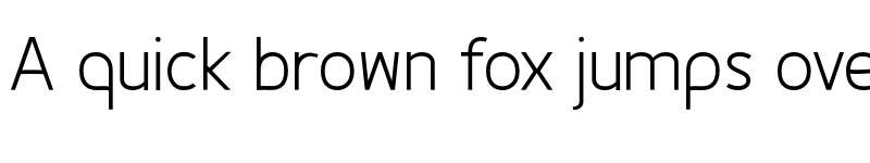 Preview of Fineness Pro Light Regular font