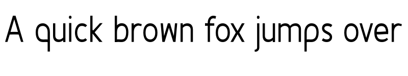 Preview of Fineness Pro Regular Condensed font