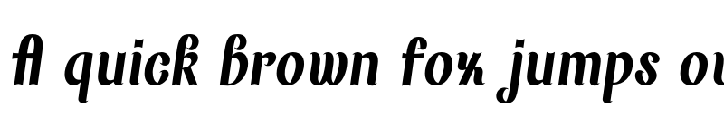 Preview of Finesse Flair font