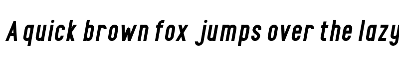 Preview of Finland Bold Italic font