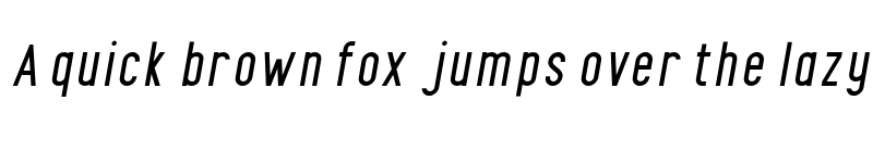 Preview of Finland Italic font