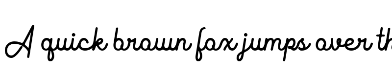 Preview of Fioretta Regular font