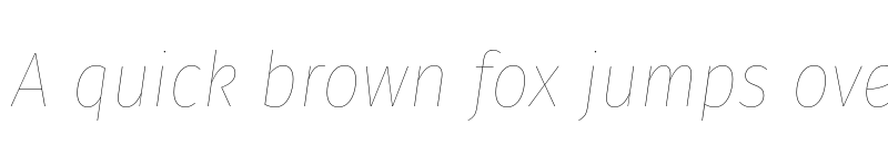 Preview of Fira Sans Condensed Eight Italic font