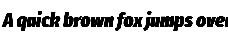 Preview of Fira Sans Condensed Ultra Italic font