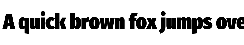 Preview of Fira Sans Condensed Ultra font