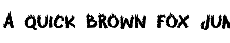 Preview of Fire Ace Free Trial Regular font