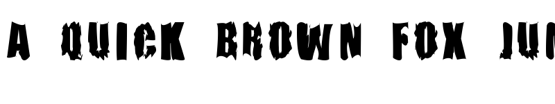 Preview of FireBomb Regular font