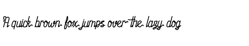 Preview of Firnaily Regular font