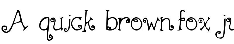 Preview of First Crush Regular font