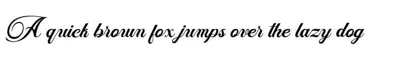 Preview of Fisha Script Regular font