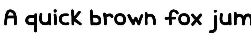 Preview of Fishes Friends Bold font