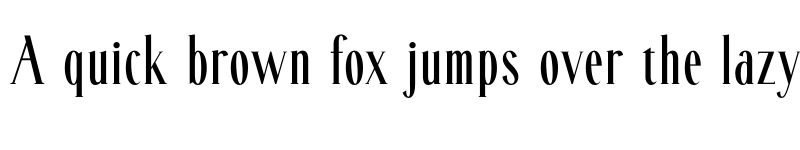 Preview of Fitanova Regular font