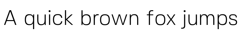 Preview of Fivo Sans Light font