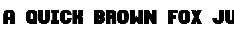 Preview of Fixation Bold font