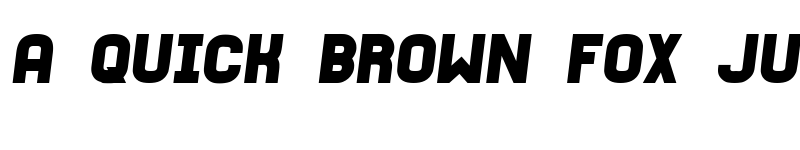 Preview of Fixation Italic font