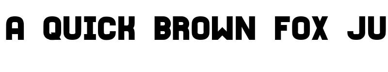 Preview of Fixation Regular font