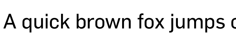 Preview of Flama Basic font