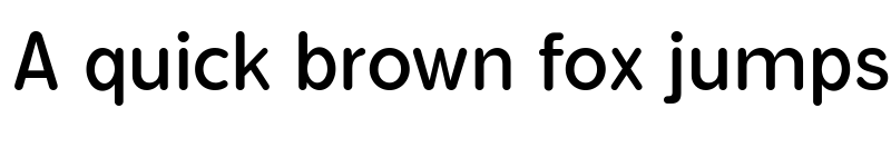 Preview of Flamante Round Book font