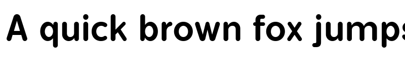 Preview of Flamante Round Medium font