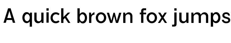 Preview of Flamante Sans Book font