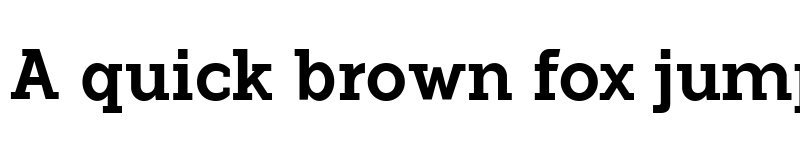 Preview of Flamante Serif Regular font