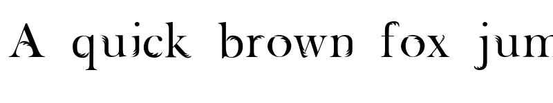 Preview of Flamingo Regular font