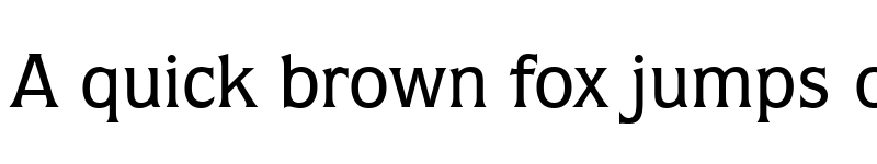 Preview of Flange Regular font