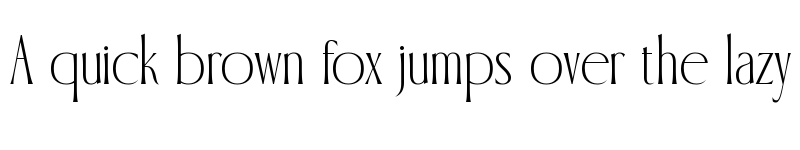 Preview of FLAROPER Regular font