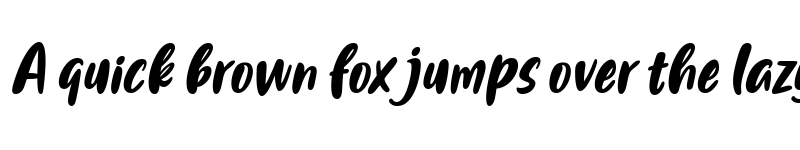 Preview of Flash on Saturday Night Italic font