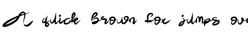 Preview of Flashback Regular font