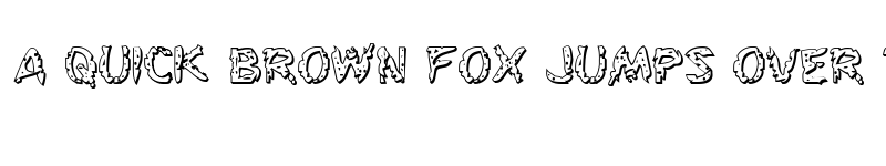 Preview of Flesh-Eating Comic 3D Regular font