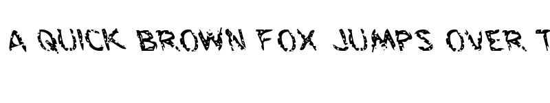 Preview of Flesh-Eating Comic Leftalic Italic font