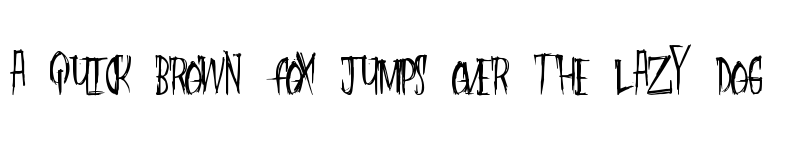 Preview of FleshDigster Regular font