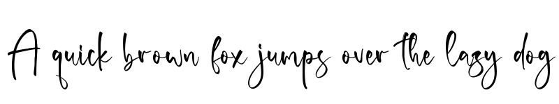 Preview of Fletchers Regular font