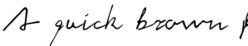 Preview of Fleur Regular font