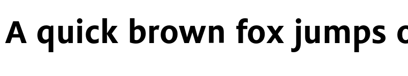 Preview of Flex Bold font